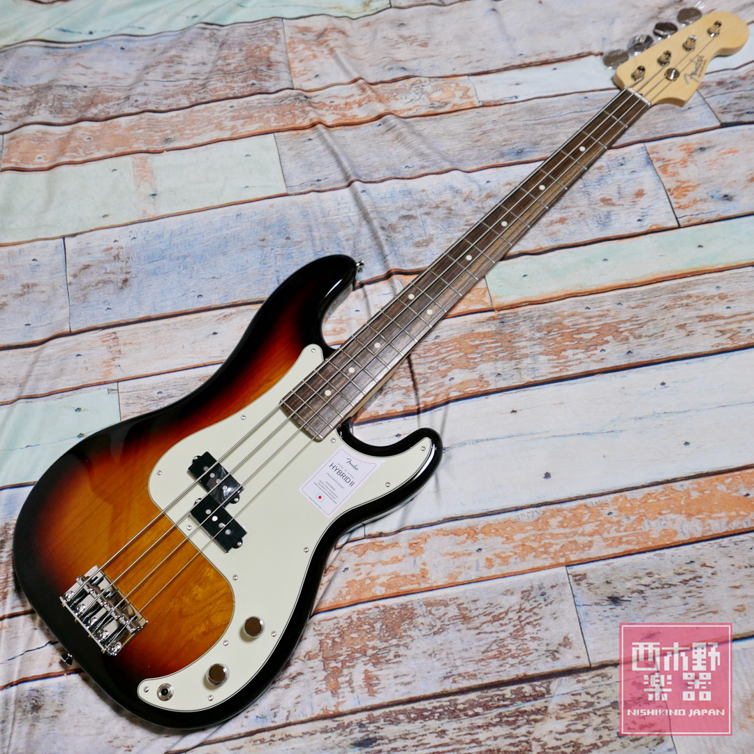 Fender Japan Hybrid II Precision Bass 2nd Generation Rifen Nissan Electric Bass PB