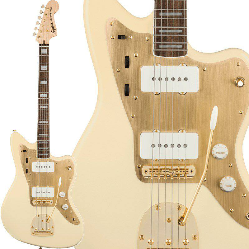 Squier by Fender 40th Anniversary Jazzmaster Gold Edition