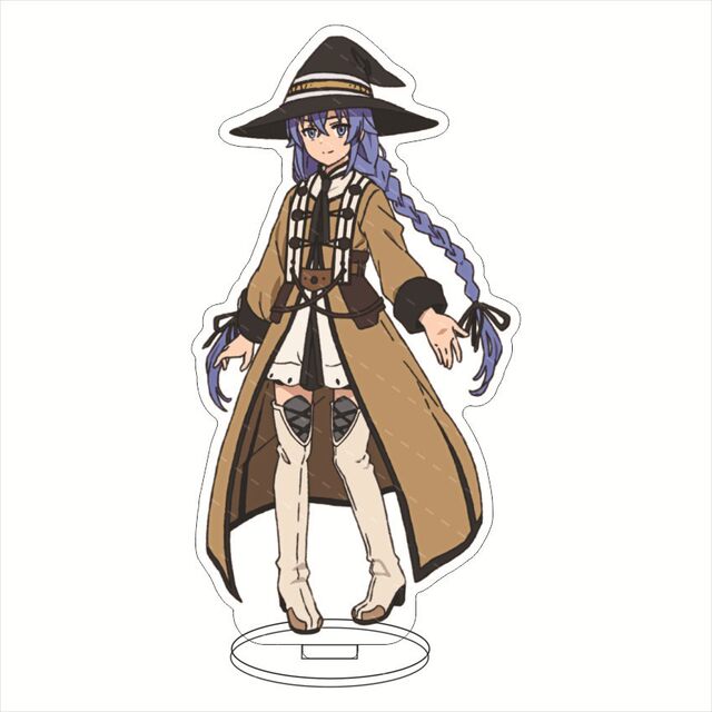 Jobless Reincarnation Peripheral Acrylic Standing Tablet Rokuchi Alice Shilu Feludius Anime Desktop Ornament