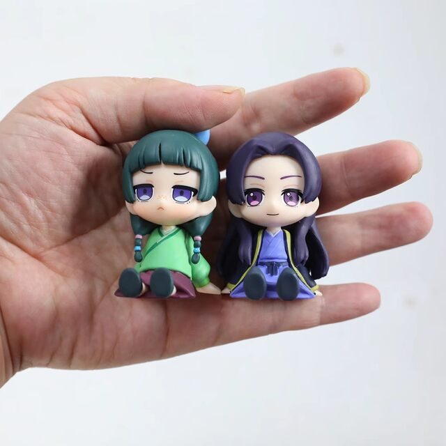 Pharmacy Girl's Whispering Figure Anime Peripheral Cat Model Case Desktop Ornament Doll Gift