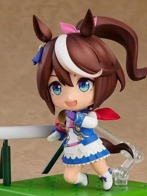 Anime Jockey Girl Q Version Figure Shining You Jun Girl East China Sea Imperial Eye Bai Mcqueen Poetry Opera Ornament Model