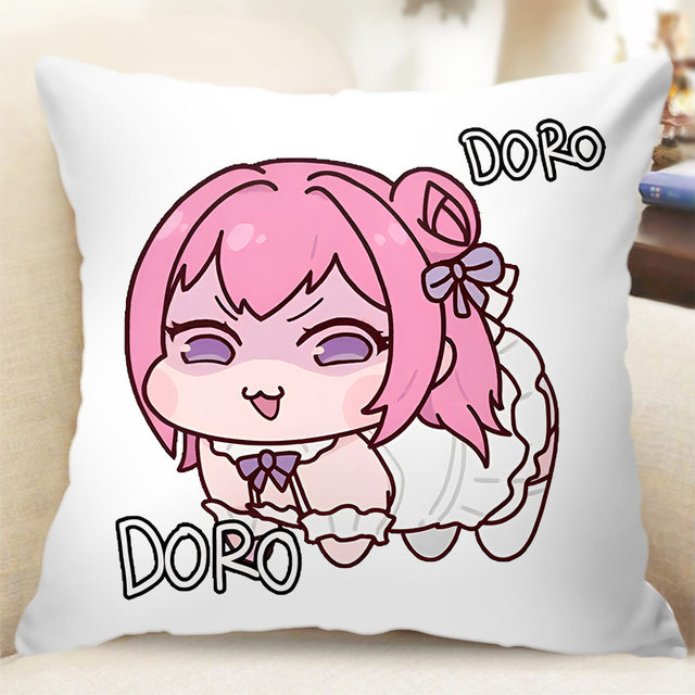 Nikke Victory Goddess Nikki Merchandise Doro Pillow Cushion Dorothy Expression Pack Pink-Haired Dog Plush Toy
