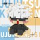 Two-Dimensional Anime Jujutsu Kaisen Merchandise Series Building Blocks Gojo Satoru Yuji Itadori Rose Assembly Model Educational Toys