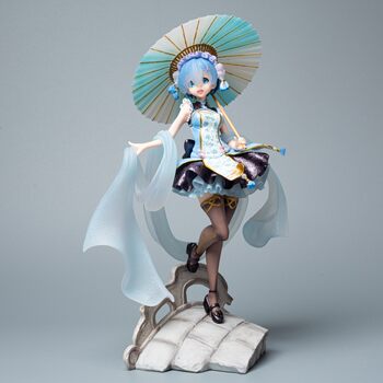 Life in a Different World from Scratch Q Version Anime Figure Remram Emilia Case Decoration Model