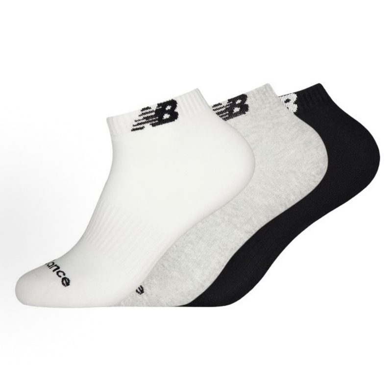 New Balance Simple, Comfortable, Soft Socks for Men and Women, 3 Pairs Pack Las51422-Wm
