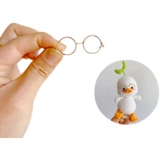 Крючок для вязания ручной работы, кукла, маленькие очки, «сделай сам»