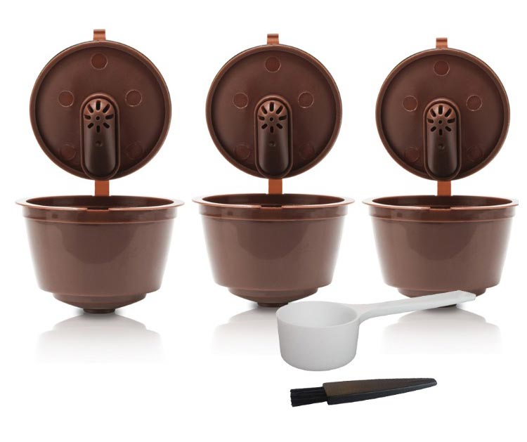 Tương thích với dolce gusto Nestle Coffee Capsule Shell Multi-Fun Cool Filler Filter Tái sử dụng - Cà phê dụng cụ pha chế cafe