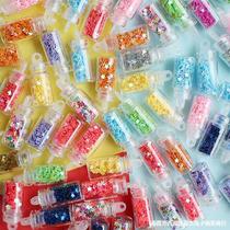 DIY creative student day gift handmade wind chime five-pointed star crystal glass pendant wishing quicksand bottle drift bottle