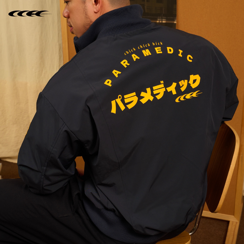 Chick Chick Hick Original Design Short Flight Jacket with Cotton Padding American Style Men's Short Jacket