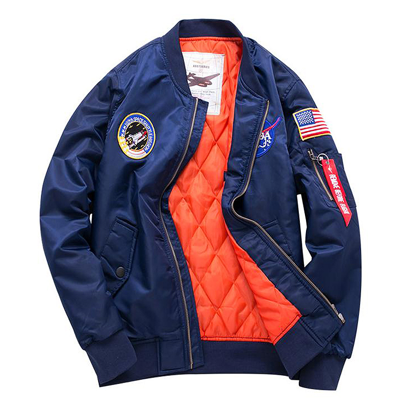 ma-1 Flight Jacket Male size US Air Force Tide Fat plus Fat Increase Code Leisure Loose Autumn Winter Jacket