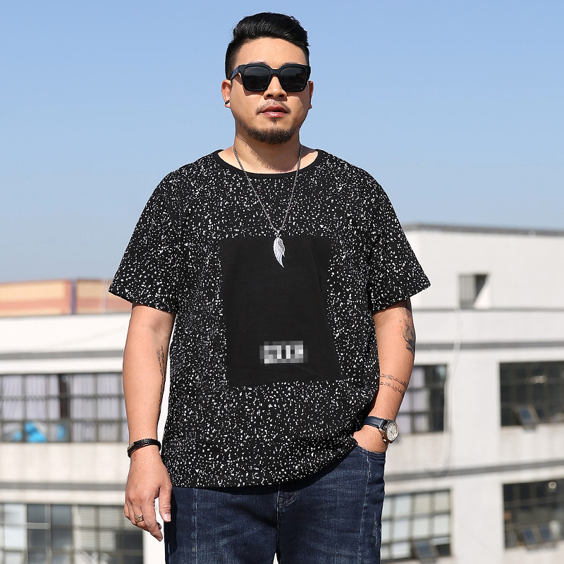 (Broken code can be returned and exchanged) oversize summer half-sleeved t-shirt plus fat plus size short-sleeved bottoming shirt