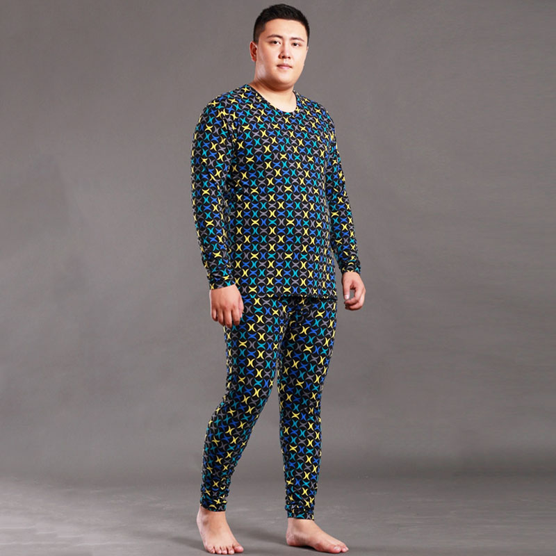 Fat - cocked leak - to - change in autumn and winter warm underwear fat - coat package with autumn clothes