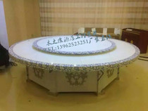 New hotel electric round table Marble electric dining table Electric round table 10-20 people banquet large round table