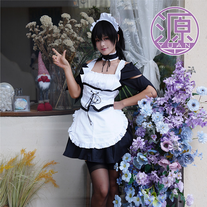 `会长是女仆大人cos-MAID LATTE女仆装1代【源动漫cos】测评：这波我必须夸！_Cosplay女装_淘宝游戏网