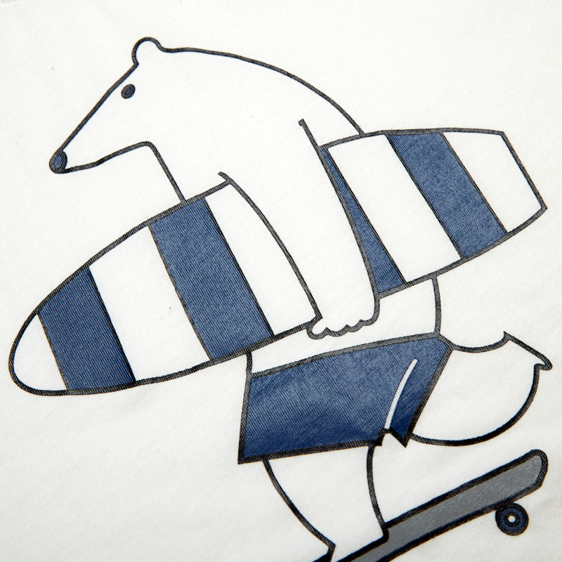 Pyjama mixte en Coton à manche courte - Ref 3005447 Image 3