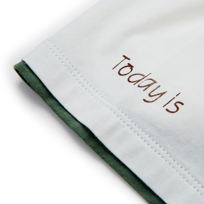 Pyjama mixte en Coton à manche courte - Ref 3005460 Image 4