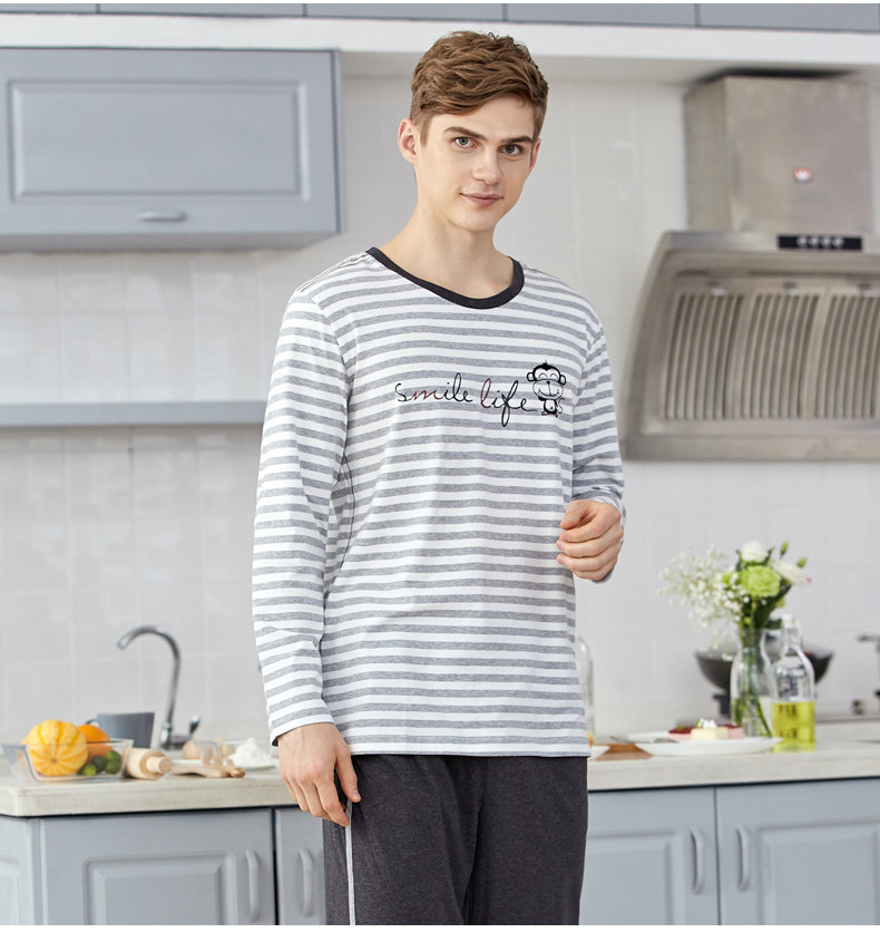 Pyjama mixte en Coton à manches longues - Ref 3005400 Image 16