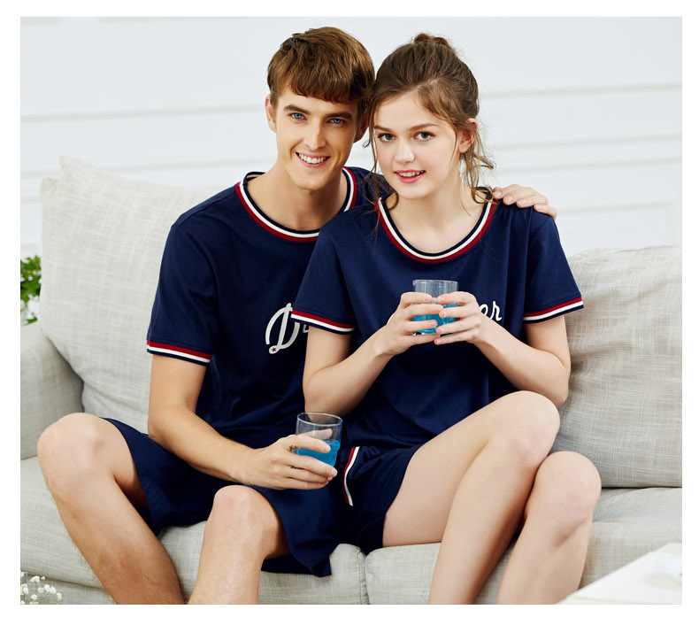 Pyjama mixte en Coton à manche courte - Ref 3005457 Image 13