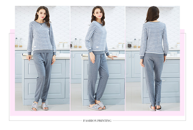 Pyjama mixte en Coton à manches longues - Ref 3005434 Image 13