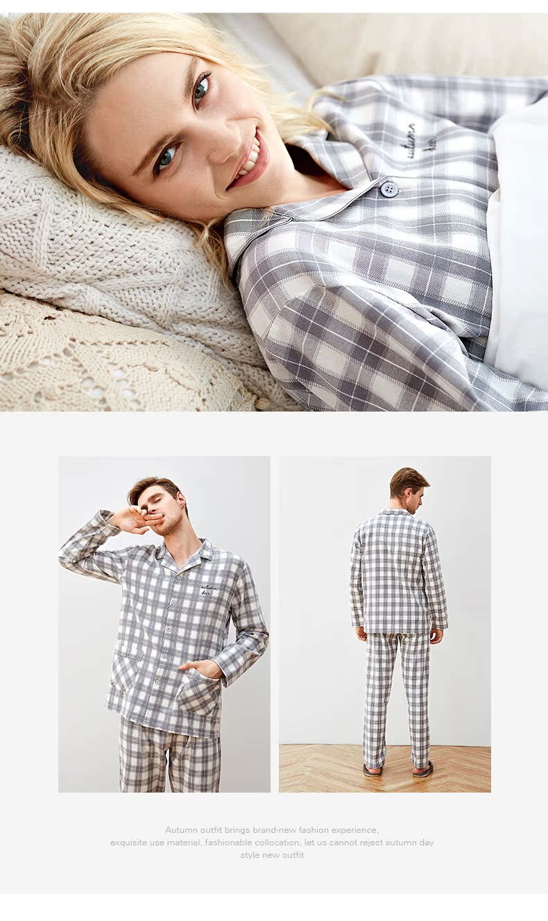 Pyjama mixte en Coton à manches longues - Ref 3005424 Image 14