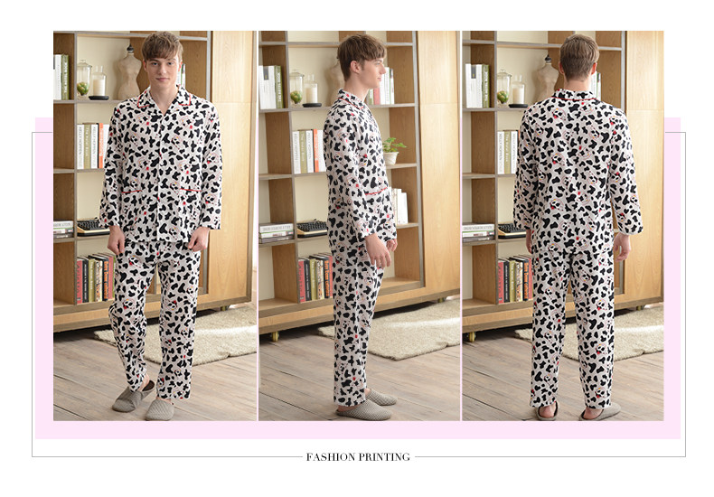 Pyjama mixte en Coton à manches longues - Ref 3005461 Image 12