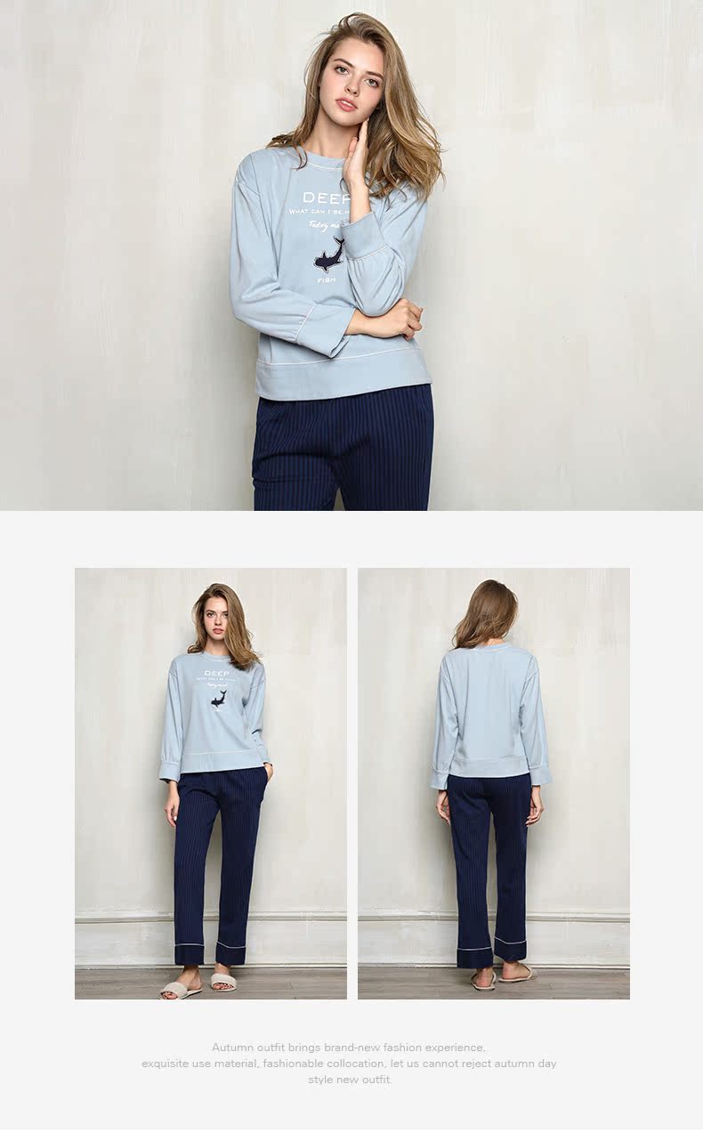 Pyjama mixte en Coton à manches longues - Ref 3005465 Image 12