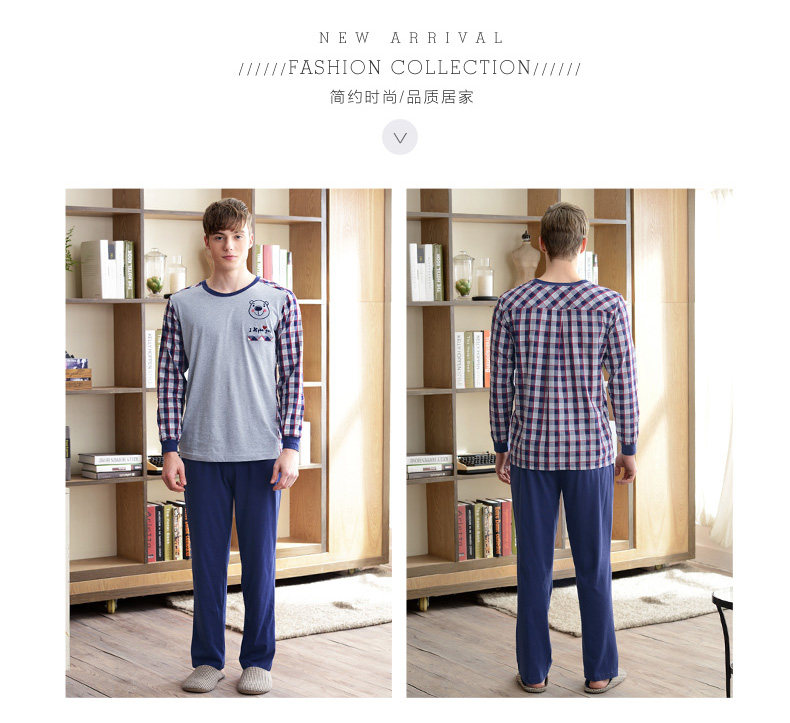 Pyjama mixte en Coton à manches longues - Ref 3005404 Image 22