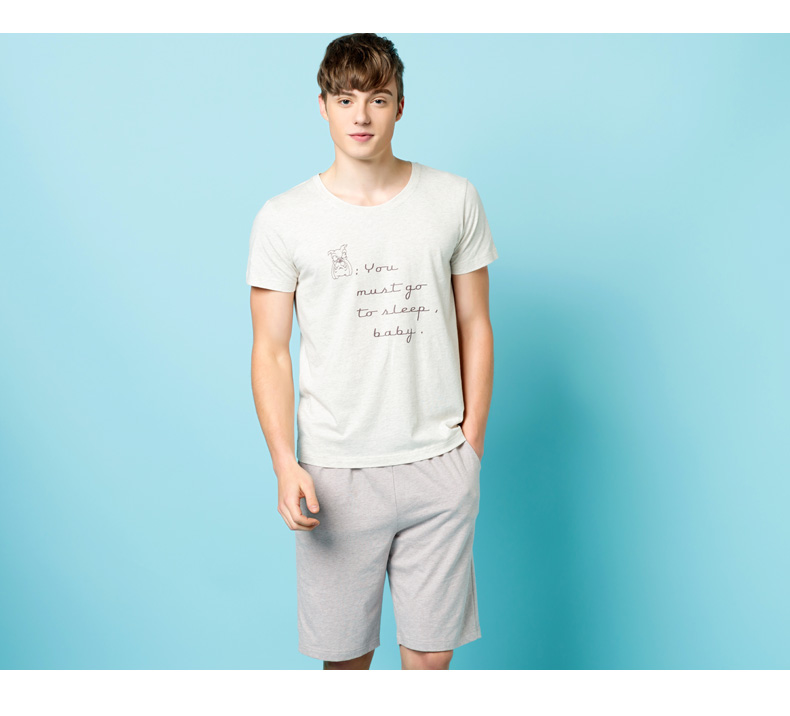 Pyjama mixte en Coton à manche courte - Ref 3005435 Image 15