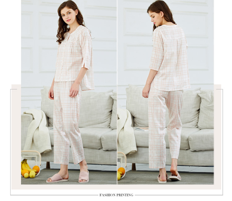 Pyjama mixte en Coton à manche courte - Ref 3005468 Image 14