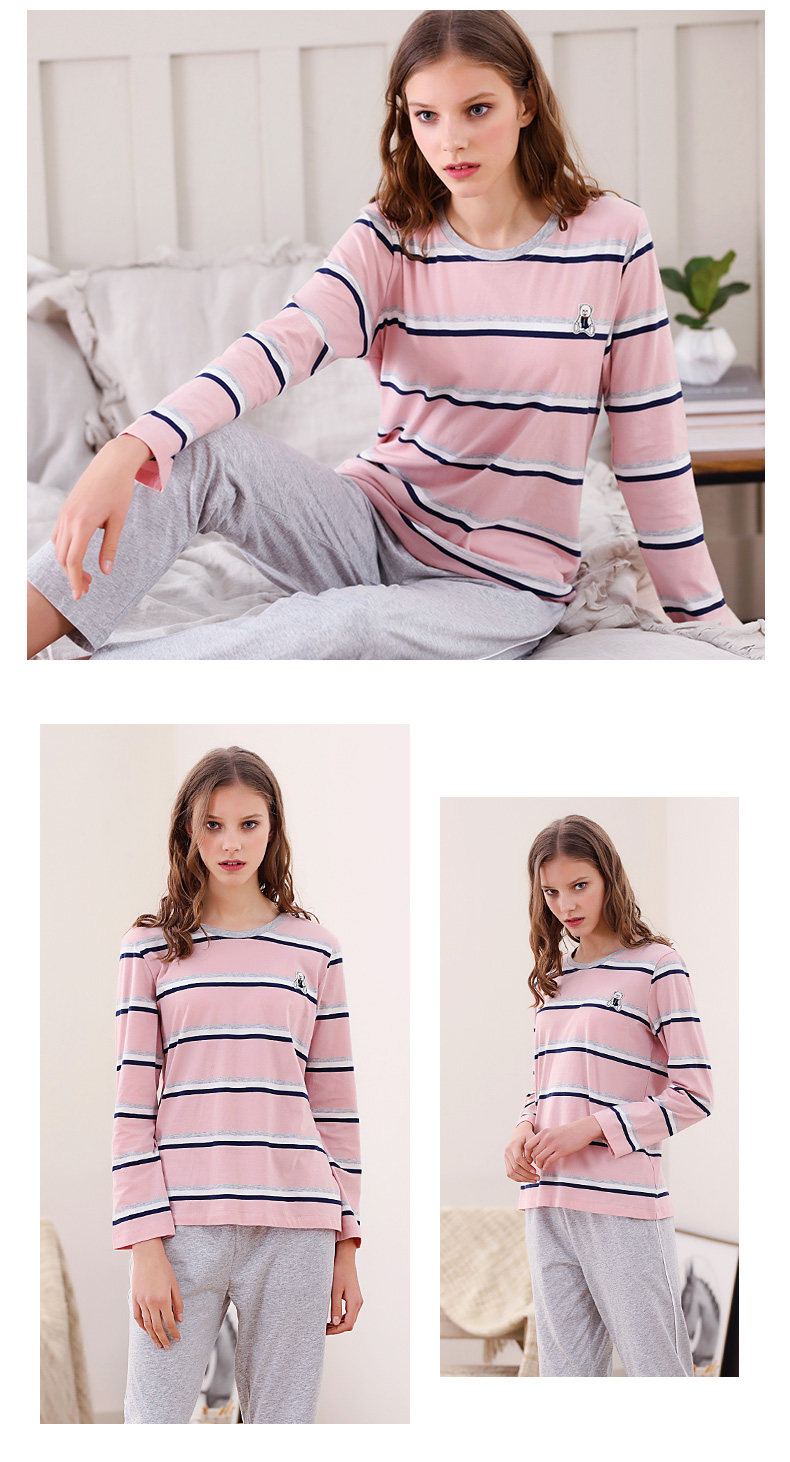 Pyjama mixte en Coton à manches longues - Ref 3005425 Image 14