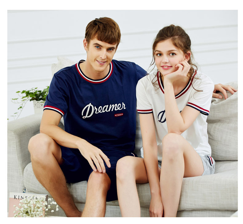 Pyjama mixte en Coton à manche courte - Ref 3005457 Image 14