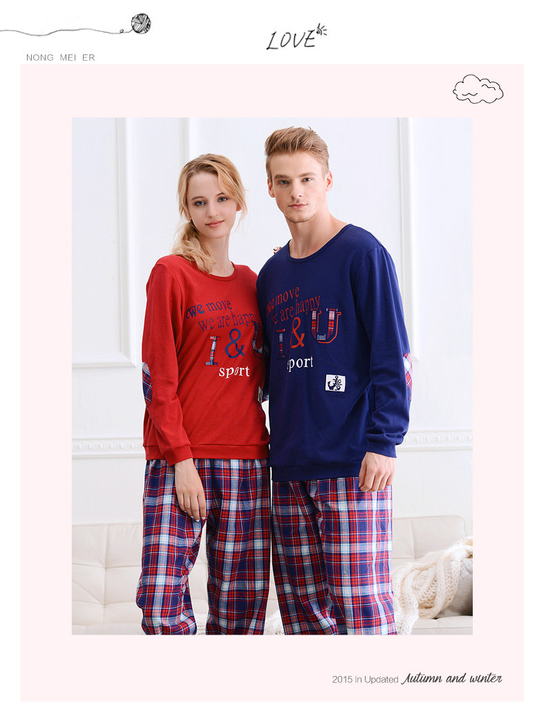 Pyjama mixte en Coton à manches longues - Ref 3005446 Image 16