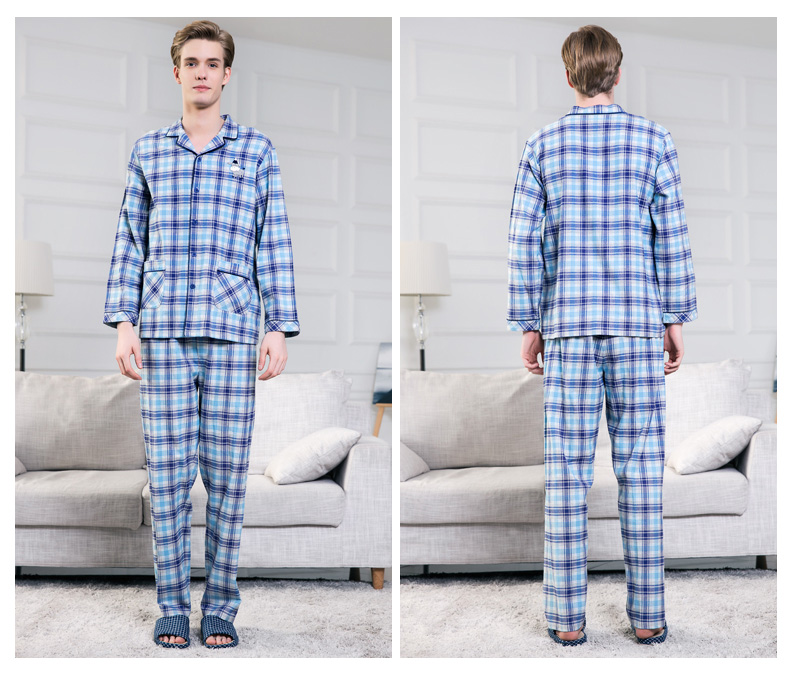 Pyjama mixte en Coton à manches longues - Ref 3005417 Image 12