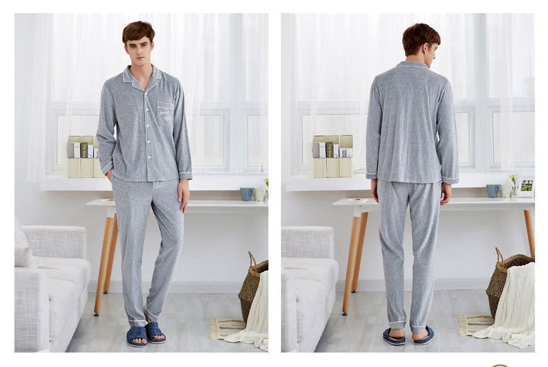 Pyjama mixte en Coton à manches longues - Ref 3005444 Image 17