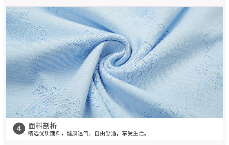 Pyjama pour femme en Coton à manches - Ref 2993762 Image 21