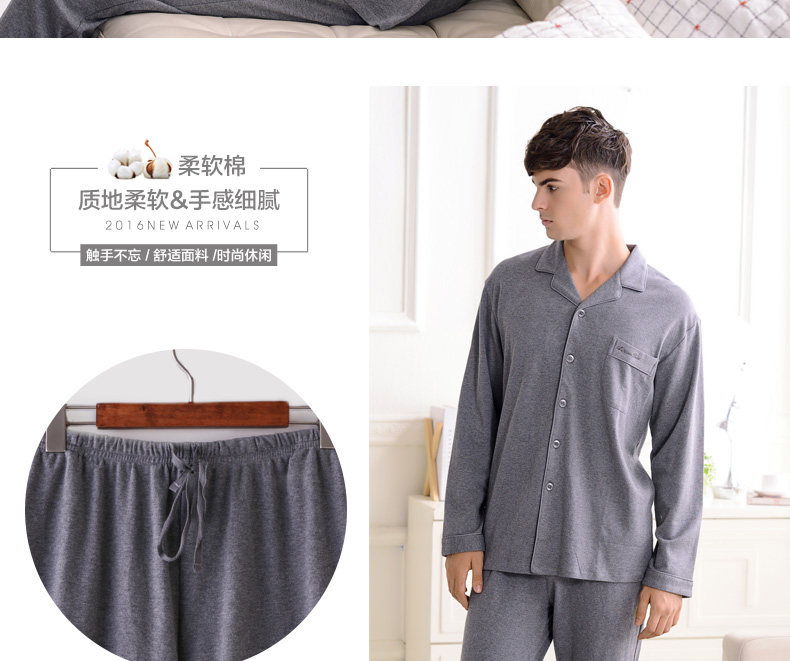 Pyjama mixte en Coton à manches longues - Ref 3005433 Image 27