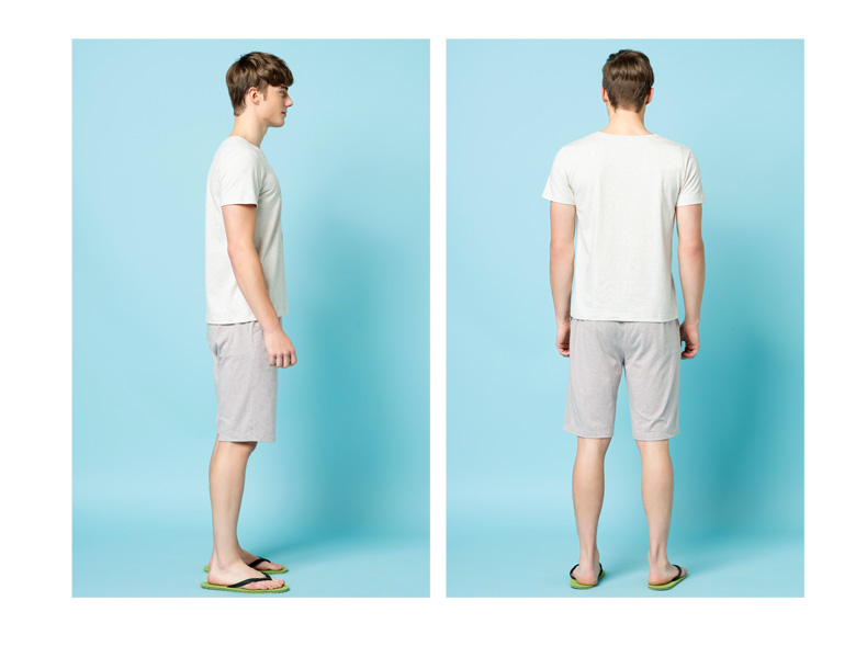 Pyjama mixte en Coton à manche courte - Ref 3005435 Image 16