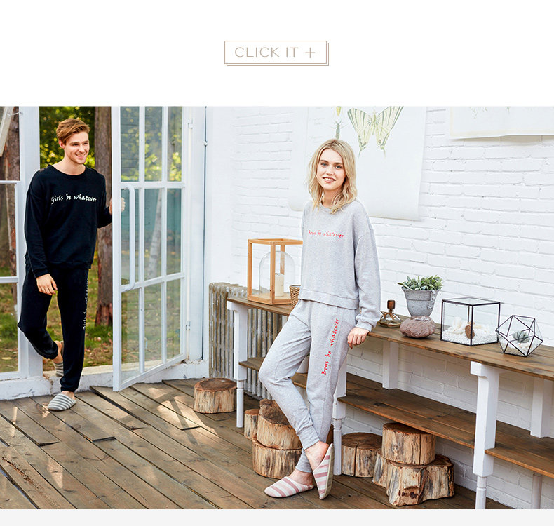 Pyjama mixte en Coton à manches longues - Ref 3005456 Image 12