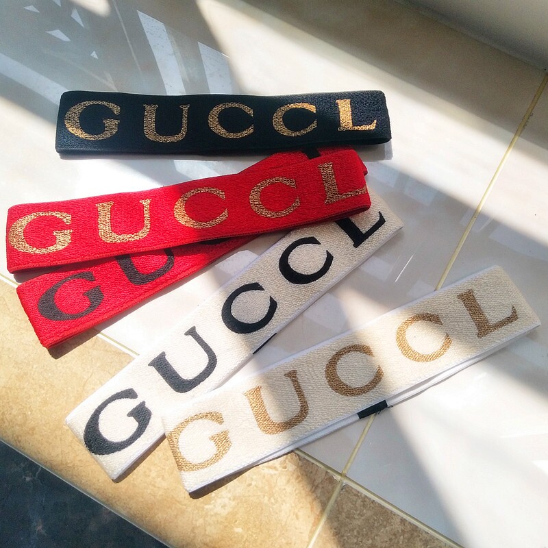 YIBO custom ogo letter elastic tightness hair band star headscarf hair accessories sports hair band