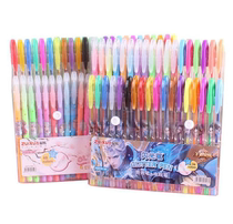 Children Cartoon Princess Colorful Flash Pen fluorescent light pen metal pen metal pen 24 36 color suit with sex pen