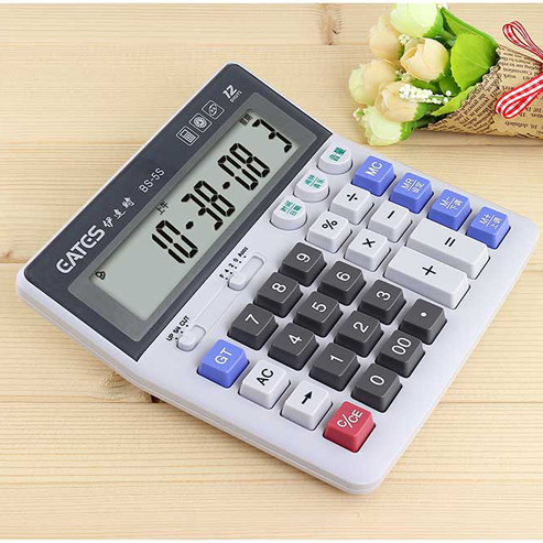 Ida's time accounting for business type office desktop calculator voice computer keys feel comfortable computer