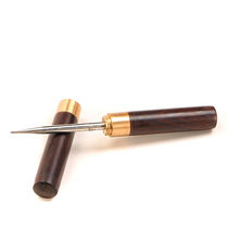 Art products Tang ebony tea needle tea cone Stainless steel high-grade ancient horse tea knife Tea set spare parts Black tea Puer pry