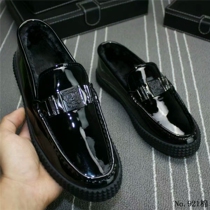 Fast hand net red king small country Bean Shoes Men Winter Cotton Shoes Trends 100 Hitch Social Shoes Spirit Little Guys Shoes