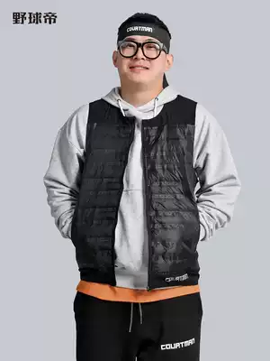Wild ball Emperor official thin down vest warm duck down sports leisure basketball training warm-up wear