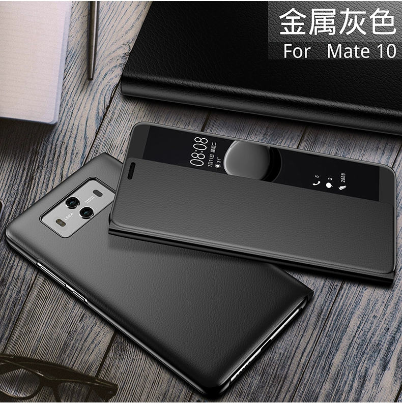 Huawei mate10 vỏ điện thoại di động mate9 bảo vệ bìa Porsche pro lật thông minh da bao gồm tất cả chống mùa thu nam giới và phụ nữ mate10pro cá tính sáng tạo por phụ kiện tide thương hiệu mete mỏng silicone