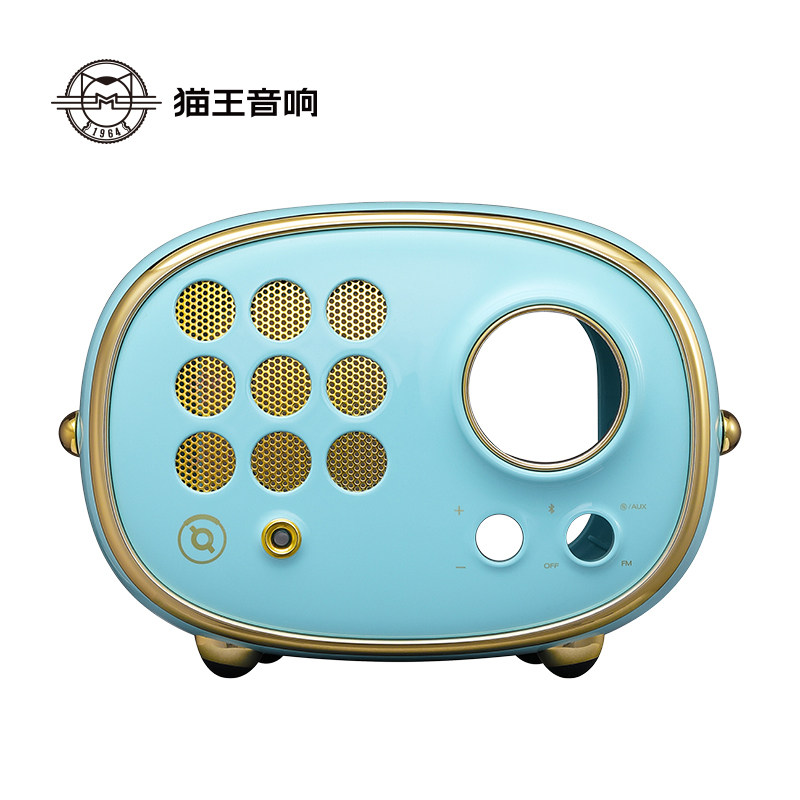Elvis Presley Audio PP1-0200BUP Pop Blue Brick Shell Small Radio Dedicated Replacement Creative Empty Box