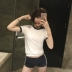 Bảy người chết ba vùng nước sinh viên bảo thủ chia tay cô gái võ sĩ tay ngắn đồ bơi Nhật Bản phù hợp với đồ bơi áo tắm 2 mảnh cạp cao Bộ đồ bơi hai mảnh