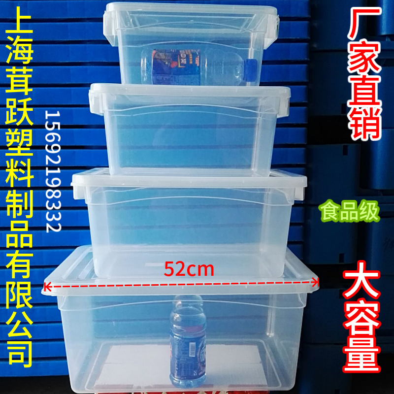 Extra-large capacity Super-large number High Transparent Belt Bag Refrigerator Refrigeration Box Food Preservation Box