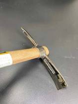 New foreign trade outdoor mountain climbing pickaxe stainless steel small ice pick portable sheep pickaxe hoe mountaineering rock climbing pickaxe