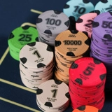 Игра на материковую часть на заказ техасская покерная керамика валюта валюта с высокой анти -псевдо -фальсифицированной посвящена шахматам и картонам Маджонга и карточной комнате